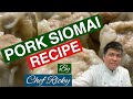 Siomai Recipe | Business Idea Tips | Right way to wrap siomai