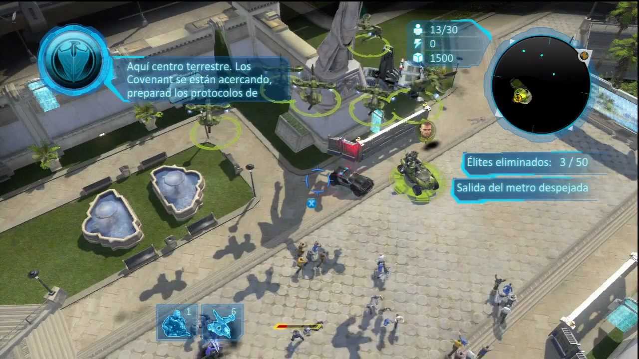 Halo Wars Campaña [Capitulo 4] Ciudad de arcadia