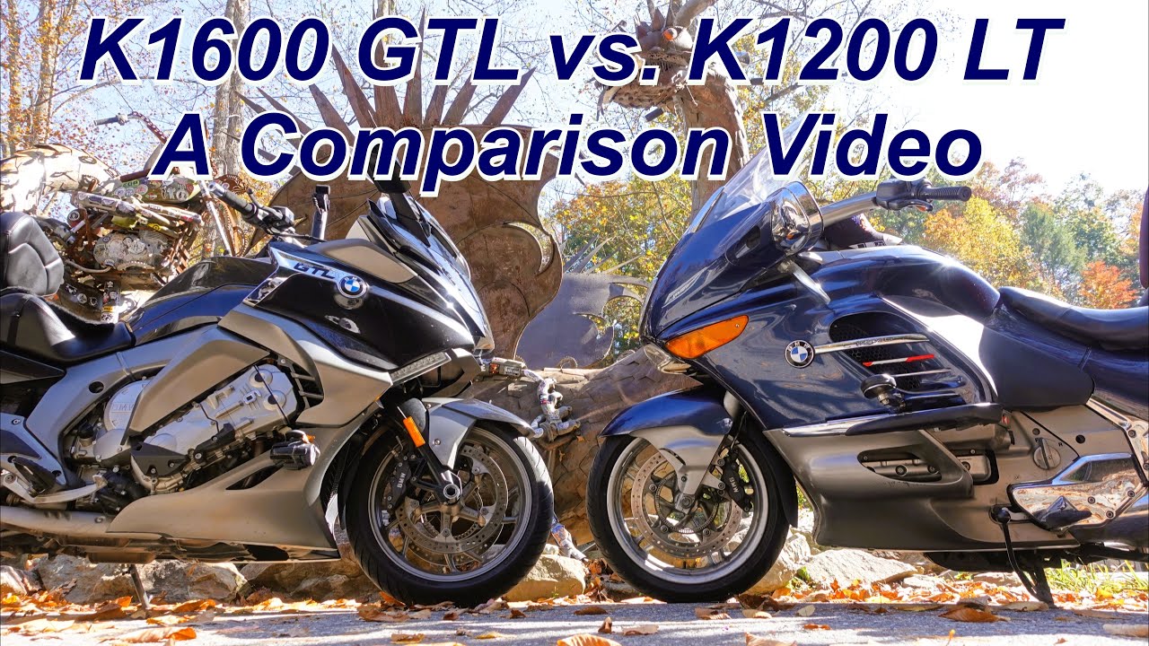 Видео сравнения BMW K1600 GTL и K1200 LT A
