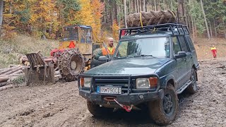 LKT 81 Turbo a lesná lanovka - Ťažba Aničkou a defekt na Eliške. Ako sa nám podarilo naložiť koleso