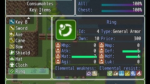 RPG Maker MV: Plugins - Menu Item Collector