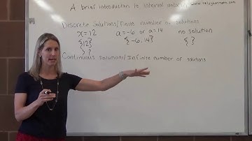 [SL]A Brief Introduction to Interval Notation
