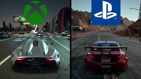 NFS Payback | Xbox One X VS PS4 Pro Graphics Comparison **4k HDR**
