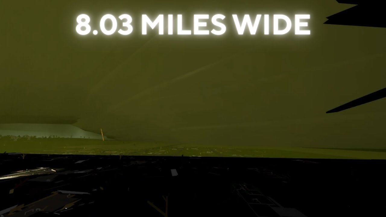 8.03 Mile Wide tornado DESTROYS Hazelton!! | Roblox Twisted - YouTube
