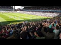 Holte End Singing Dont look Back in Anger 23/04/2017 - Aston Villa Vs Birmingham City