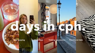 A few days in Copenhagen | café hopping, work days & going on a first date