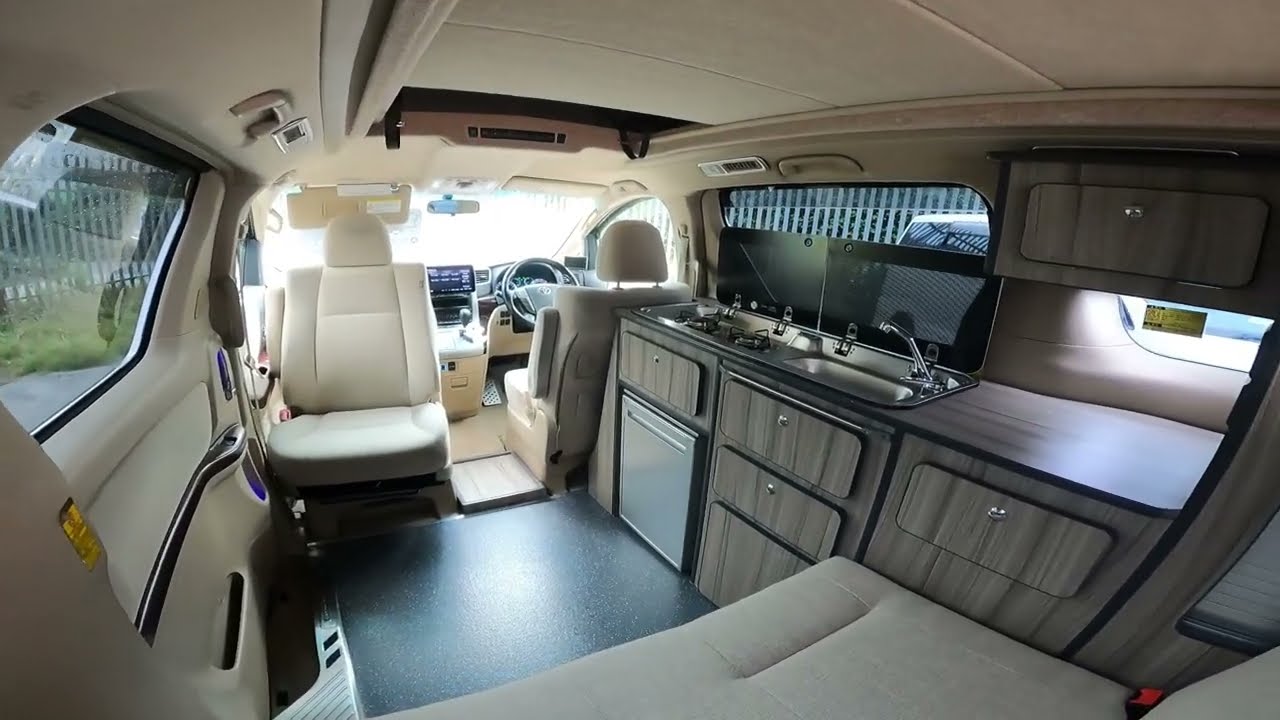 Toyota Alphard MK2 New Campervan conversion  RivieraMotors.co.uk