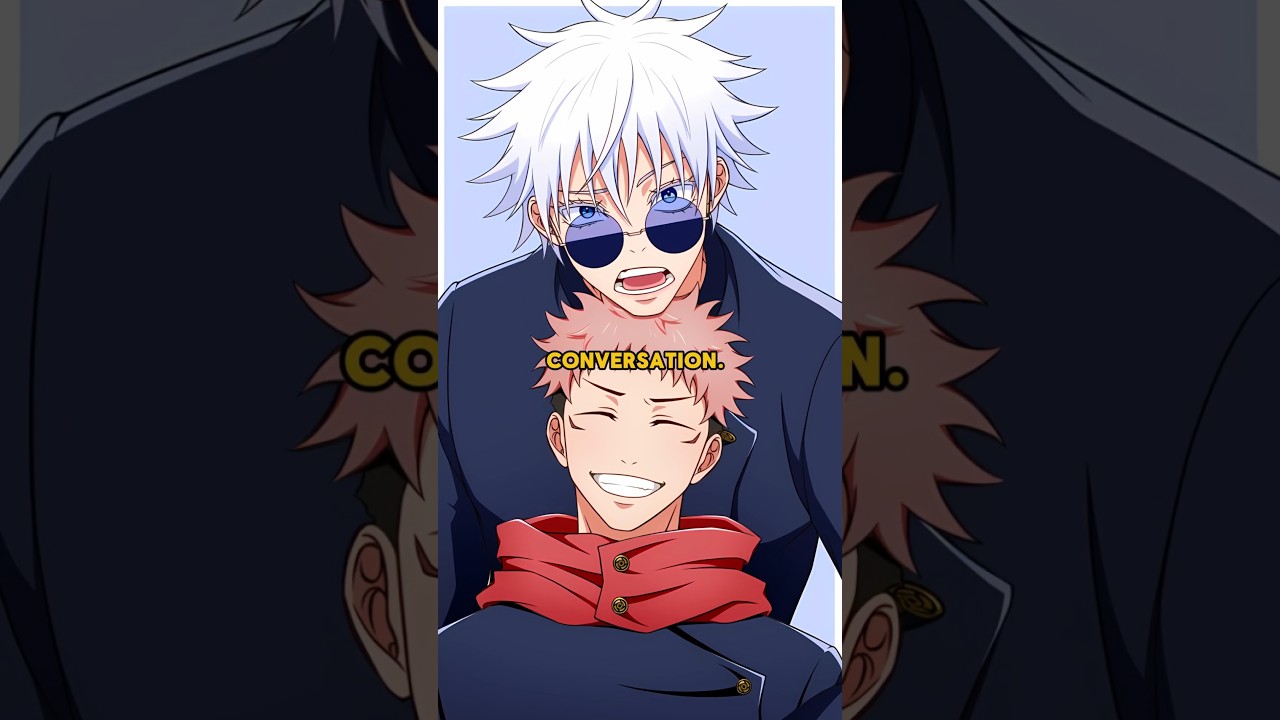 WHY YUJI DIDNT RECEIVED A LETTER FROM GOJO ? #anime #jujutsukaisen #yuji #gojo