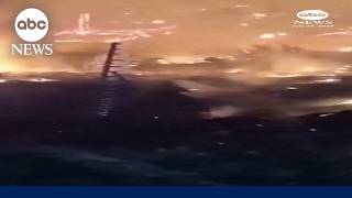 Wildfires rage in parts of Spain and France