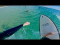 POV Surfing PERFECT NOOSA HEADS! (RAW)