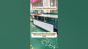 XY High-end Electric Motorized Floor Rising Projector Screen #screen #hometheater#projectorscreen