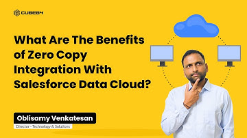 Salesforce Zero Copy Integration Benefits - Faster, Cheaper, Simpler! | CUBE84