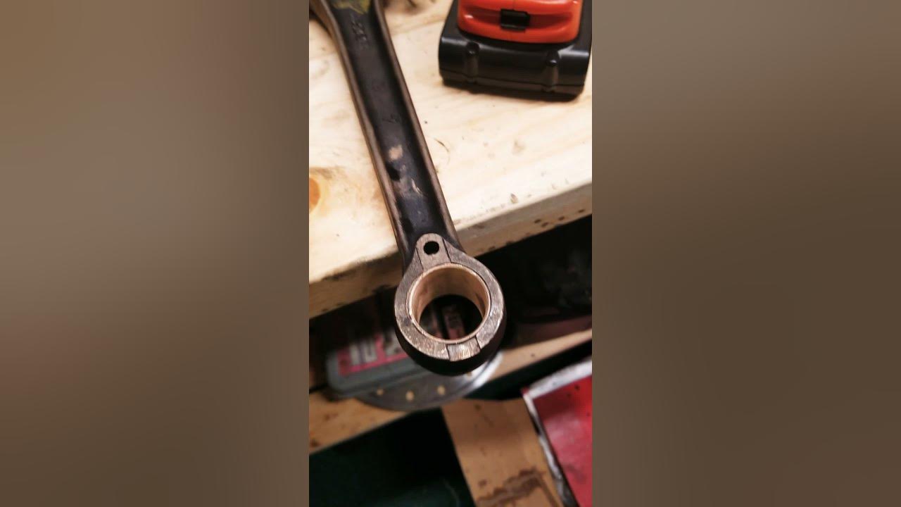 Honing wrist pin bushing 1 youtube