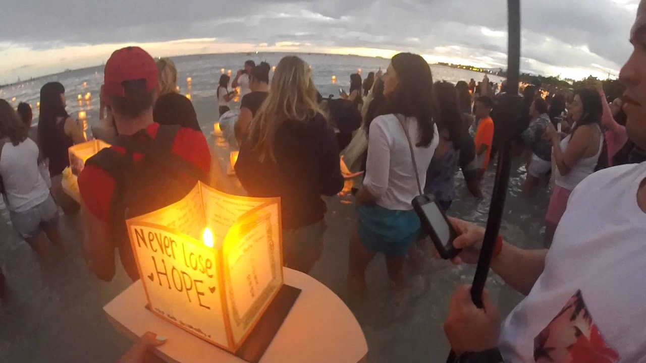Lantern Lighting Ceremony Hawaii 2015 YouTube
