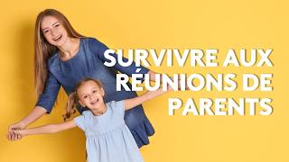 How to survive parent-teacher meetings? Tips from Thibaut Giangrande 🎒 How to survive parent-teacher meetings? Tips from Thibaut Giangrande 🎒