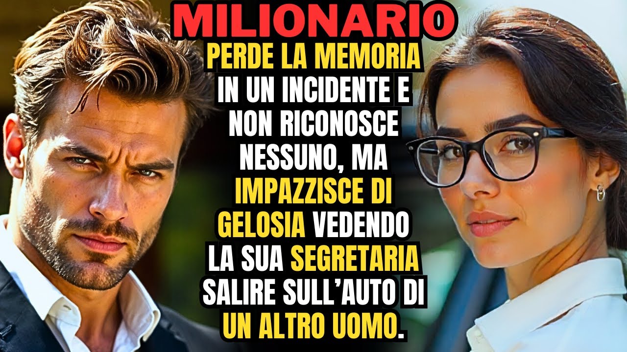 MILIONARIO perde la MEMORIA, NON SA perché ARDE DI GELOSIA vedendo la SEGRETARIA con un altro.