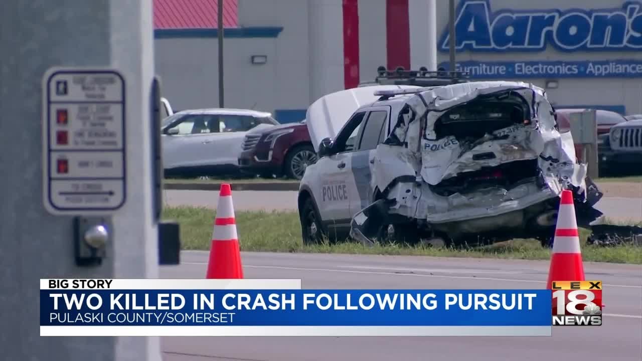 Two Killed In Crash Following Pursuit - YouTube
