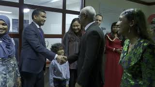 President’s visit to Permanent Mission of Maldives to the United Nations