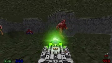 Brutal PSX Doom Level 55: Fortress of Mystery (Full 100%)