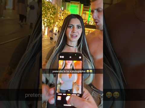 I pretended to be a photographer 😭😳