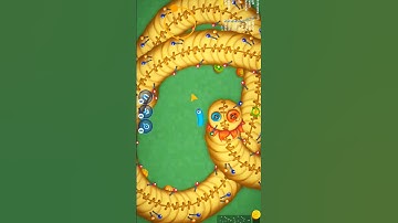 🐍🔥 Worms Zone io Little big snake game|😱 Hacker vs pro player game #shorts #snakegame #wormszone