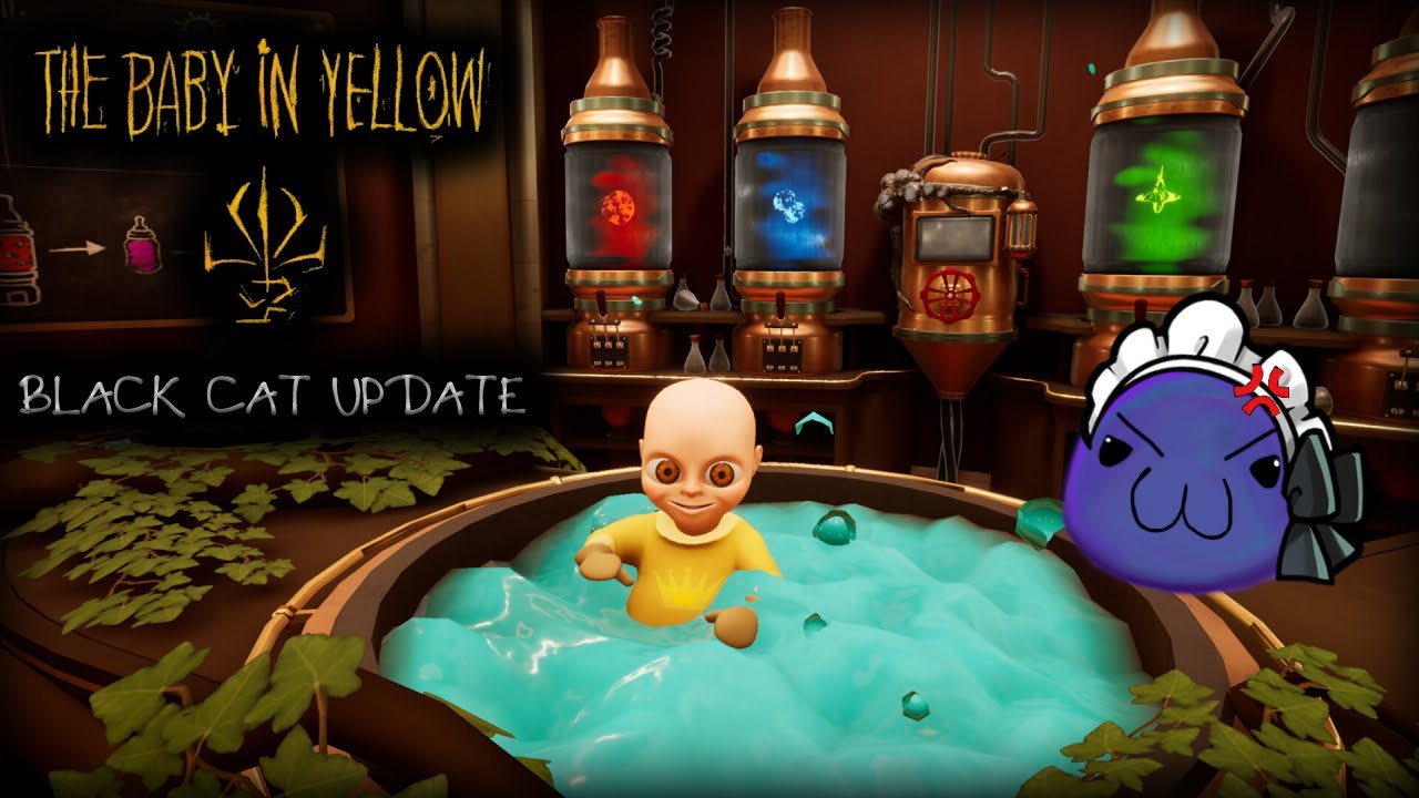 The Baby in Yellow Black Cat update and steam launch! YouTube