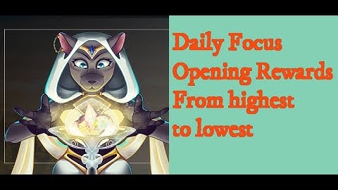 Splinterlands Game | Opening Daily Focus Rewards Biggest To Lowest