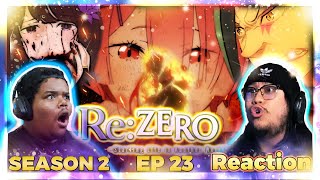 RIP 💀 | Re:ZERO SEASON 2 EPISODE 23 REACTION
