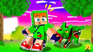 Minecraft, mas OS MONSTROS FICARAM MAIS FORTES!!