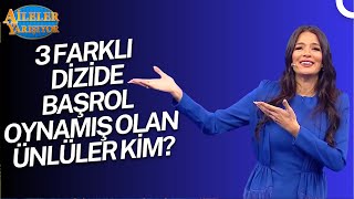 Bu Soruda Takılan Çok 3 Dizilik Başrol Aileler Yarışıyor