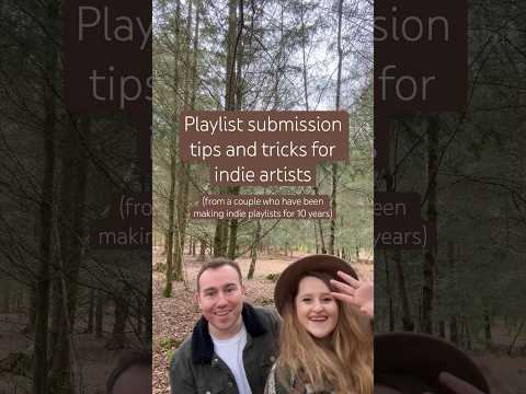Playlist submission tips and tricks for indie artists 🎵🌲 #indie #musicindustry #tipsandtricks