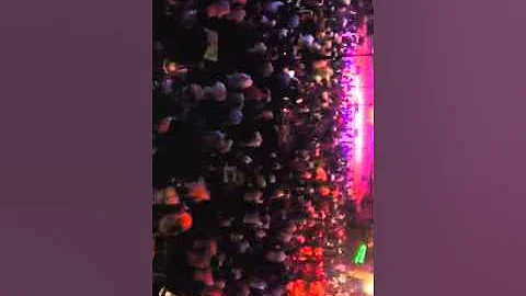 Massive crowd at the African shrine