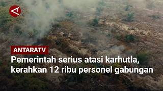 Pemerintah serius atasi karhutla, kerahkan 12 ribu personel gabungan screenshot 3