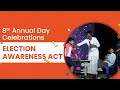 Enlightening election awareness act performance  birla open minds tirupati  8th annual day 2024