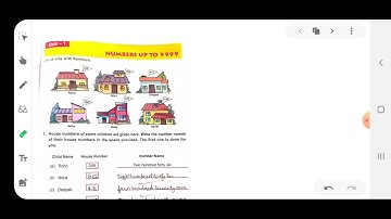 DAV Maths  class III Unit 1 Numbers up to 9999