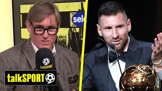 Simon Jordan Explains Why He is CONVINCED That Lionel Messi Did NOT Deserve to Win the Ballon d’Or 👀