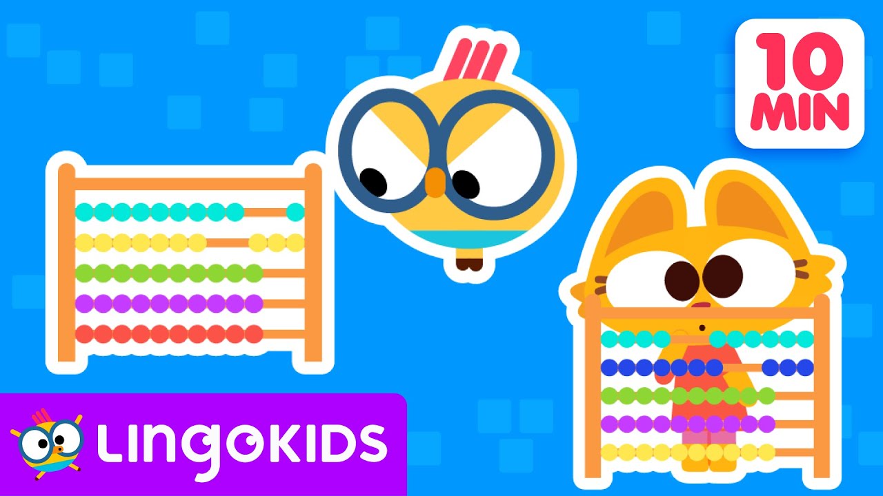 Count with the CUTE CRITTERS! 🐢🐦 | Lingokids