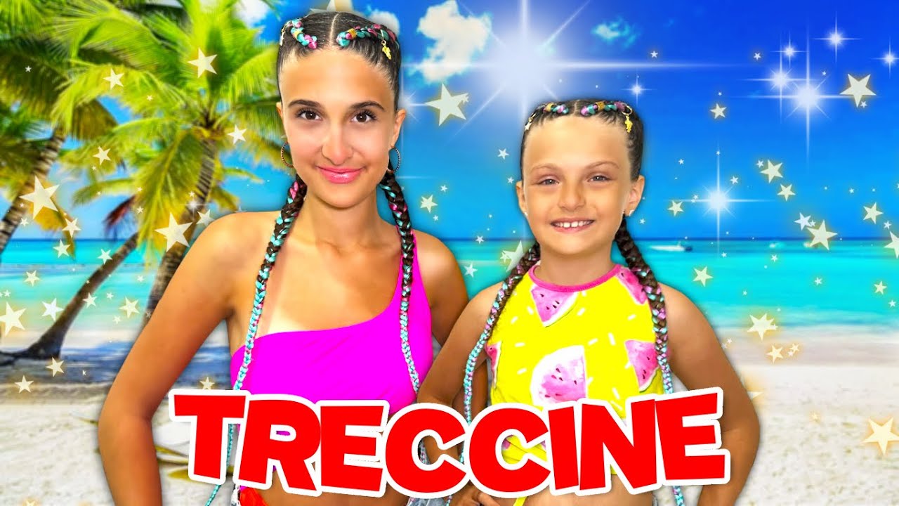 VLOG ci FACCIAMO le TRECCINE Ludo PIANGE dal DOLORE 🥺