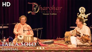 Pt. Swapan Chaudhuri - Teentaal (live 18/11/2017) accompanied by Ken Zuckerman (sarod)