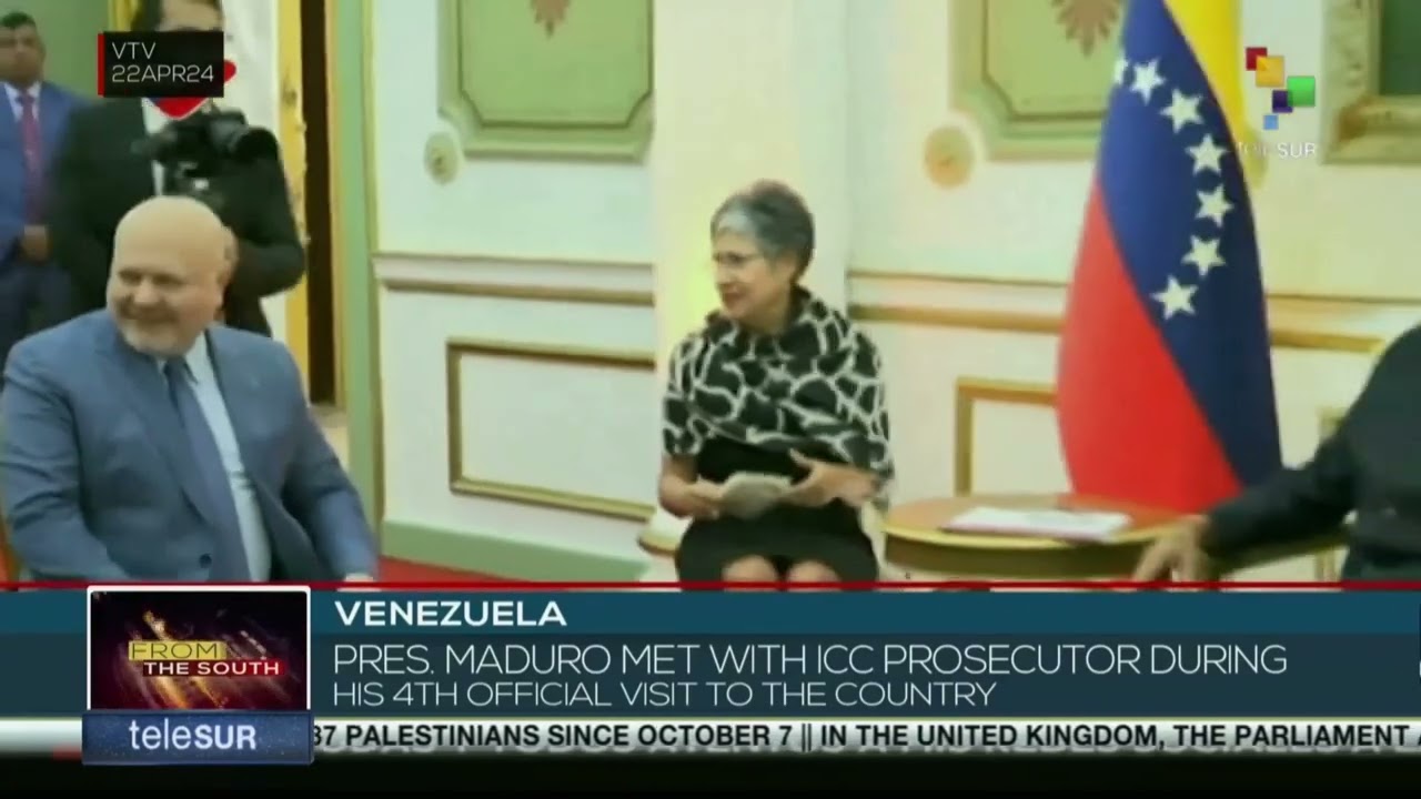President Maduro met with ICC prosecutor during his 4th official visit to the country