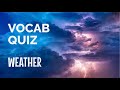 Weather Concepts Quiz