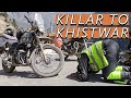 Riding on world's most dangerous road | killar-kishtwar full road coverage |  cliffhanger road