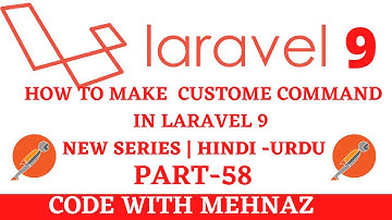 How TO Make Custom Command in Laravel -9 |Hindi-Urdu