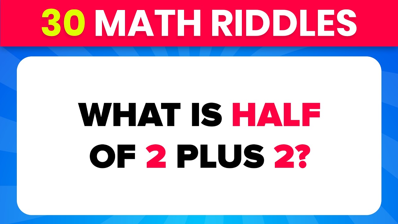Can You Solve These Math Riddles in 8 Seconds? 🧠😈 | Brain Challenge ...