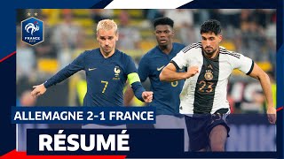 Allemagne 2-1 France, le résumé I FFF 2023