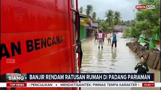 Ratusan Rumah di Padang Pariaman Terendam Banjir #Beritasatu
