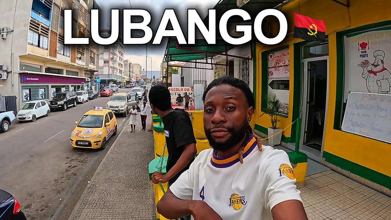 ELE VEIO de LUANDA CAPITAL 🇦🇴 PARA MORAR AQUI em LUBANGO PRIMEIRAS IMPRESSÕES