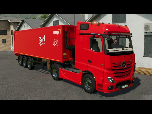 MERCEDES-BENZ ACTROS MP5 2020 V1.1 »  - FS19, FS17, ETS 2 mods