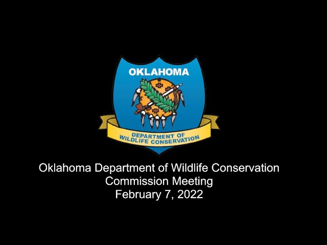 Watch ODWC February 7, 2022 Commission Meeting on YouTube.