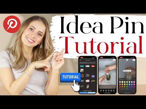 How To Use Pinterest Idea Pins Tutorial PHONE DESKTOP How To Create Pins On Pinterest